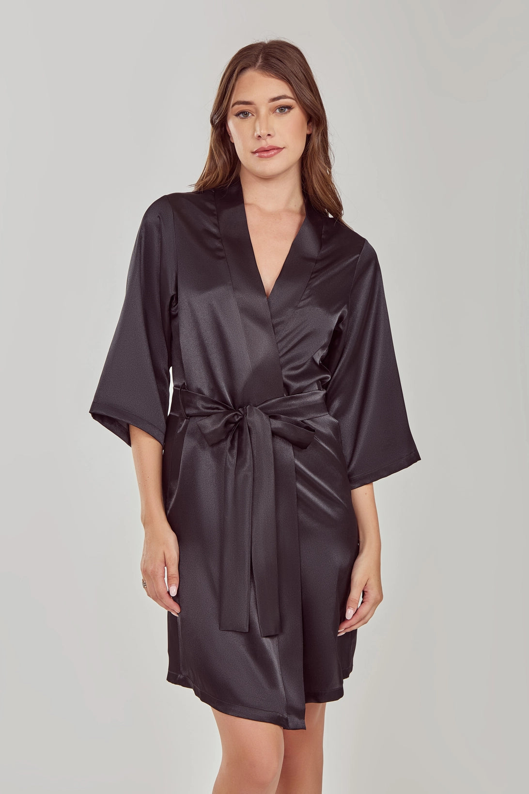 Marina Above the Knee Satin Chemise