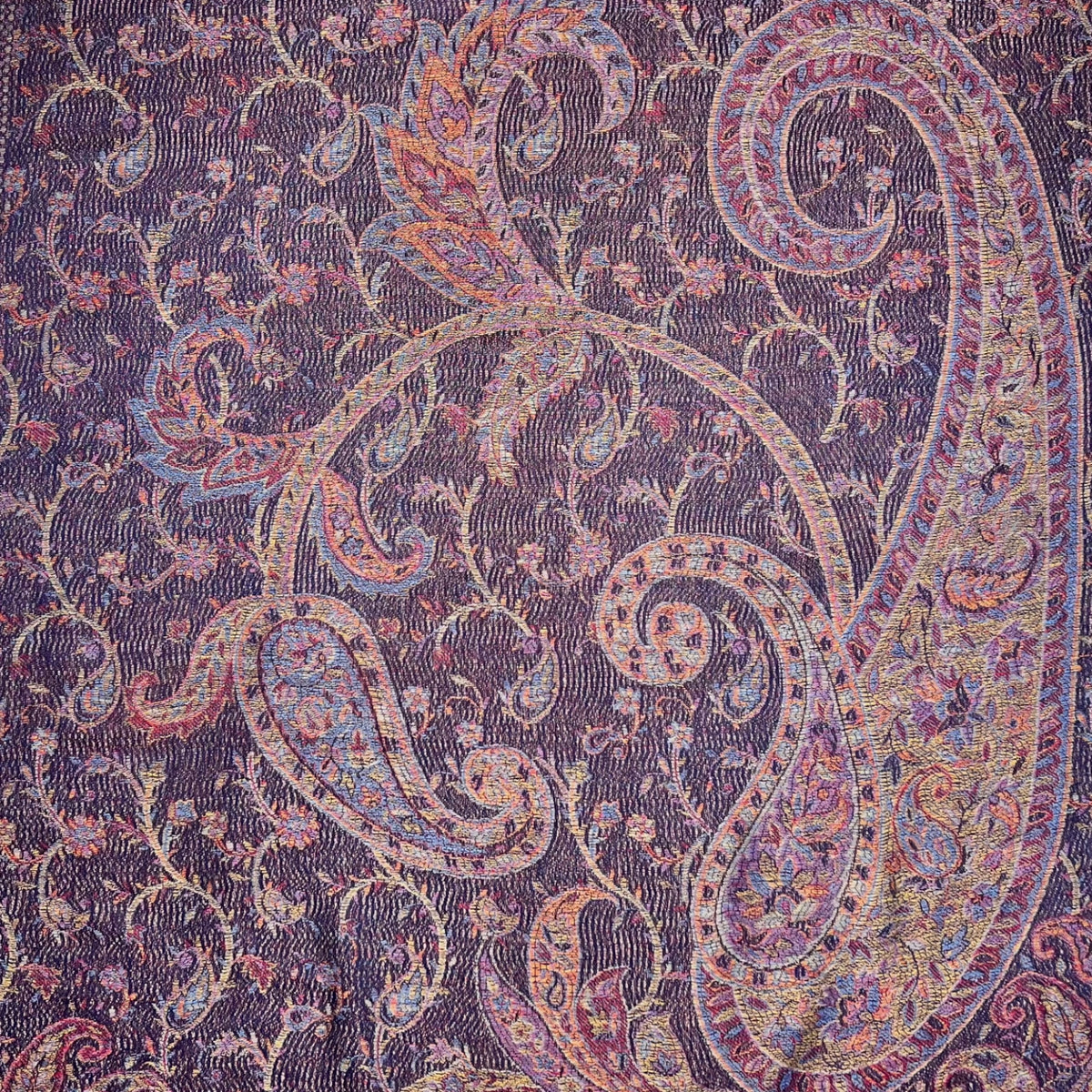 Pashmina Jacquard Paisley Print with Tassels