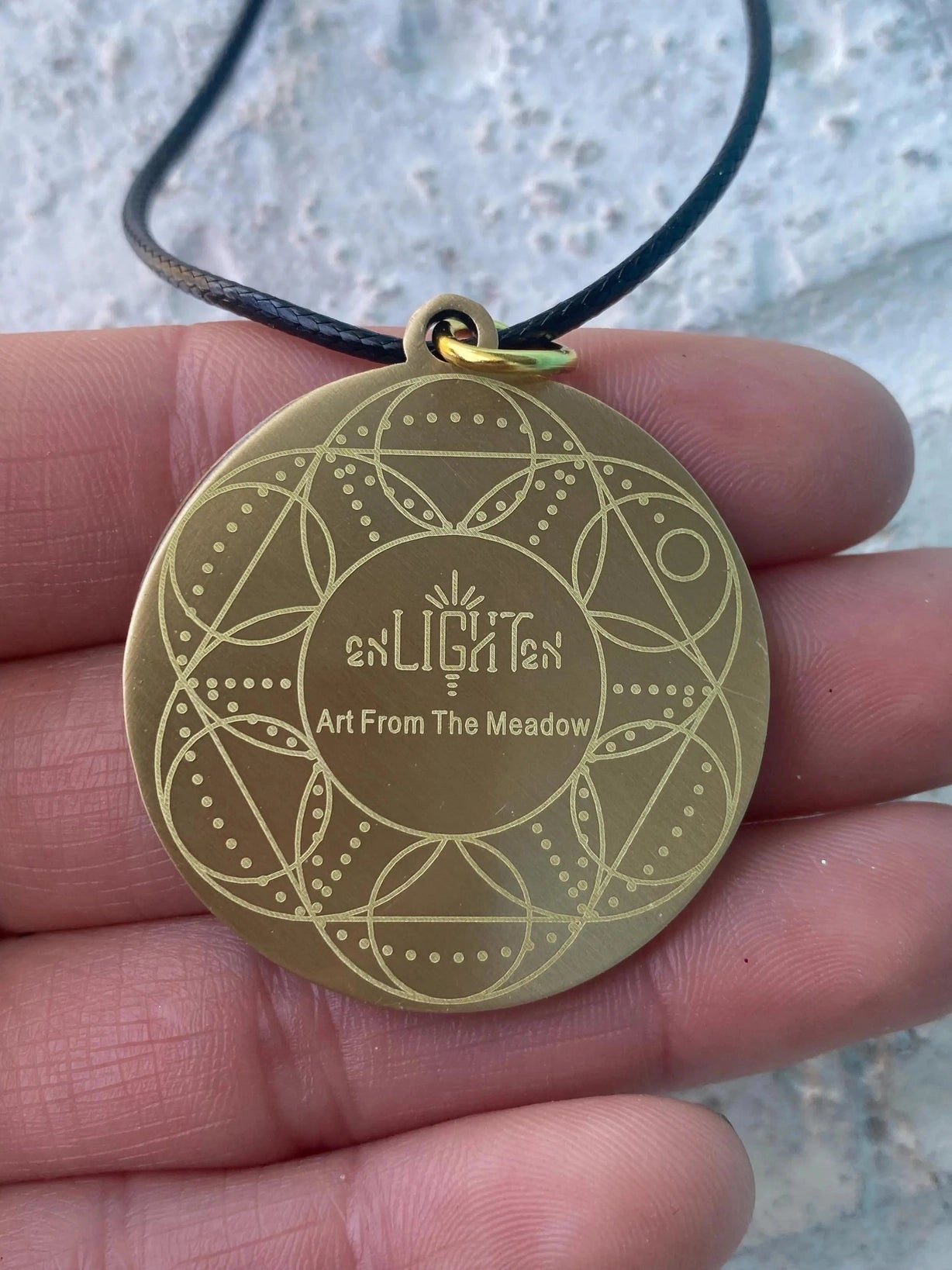 Scarab Seed of Life Pendant