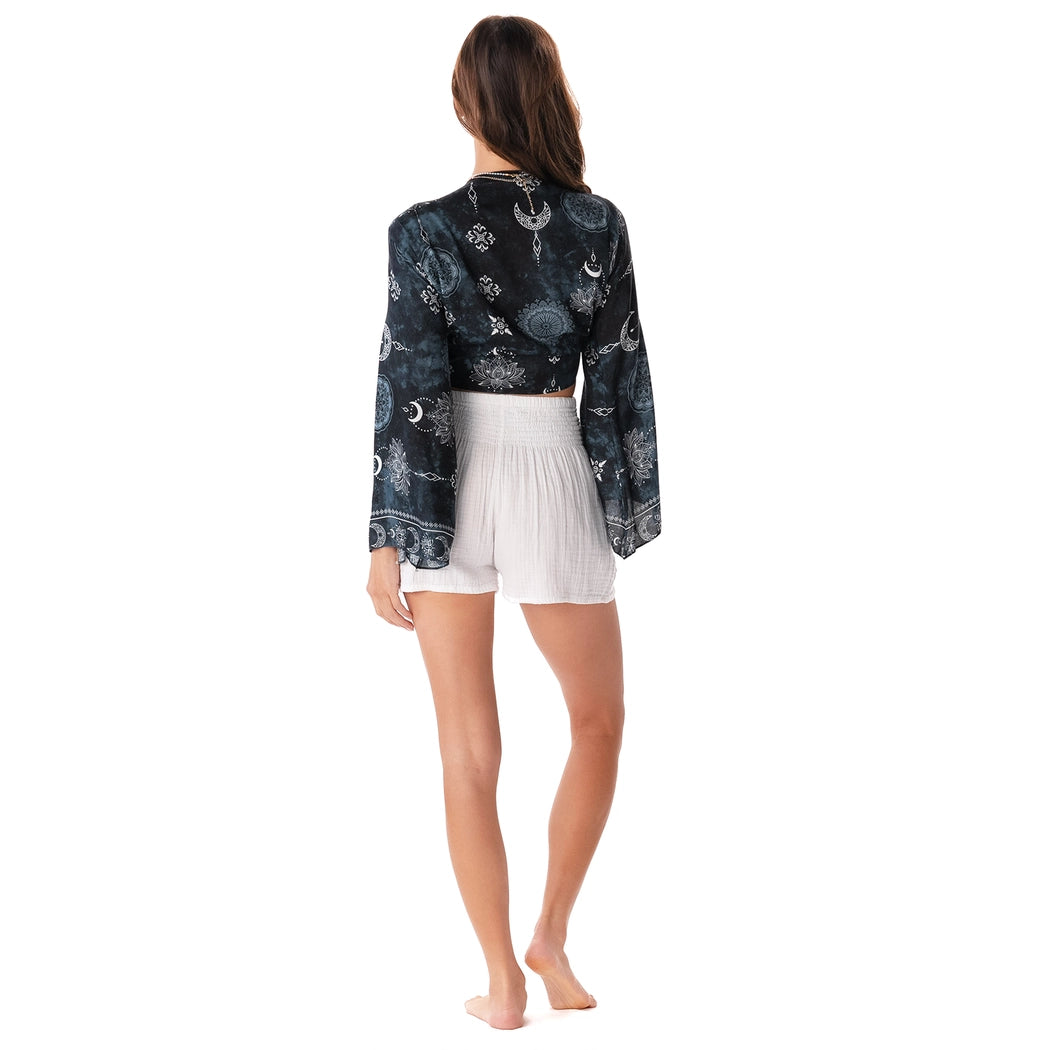 Midnight Lotus Moon Daydreamer Top
