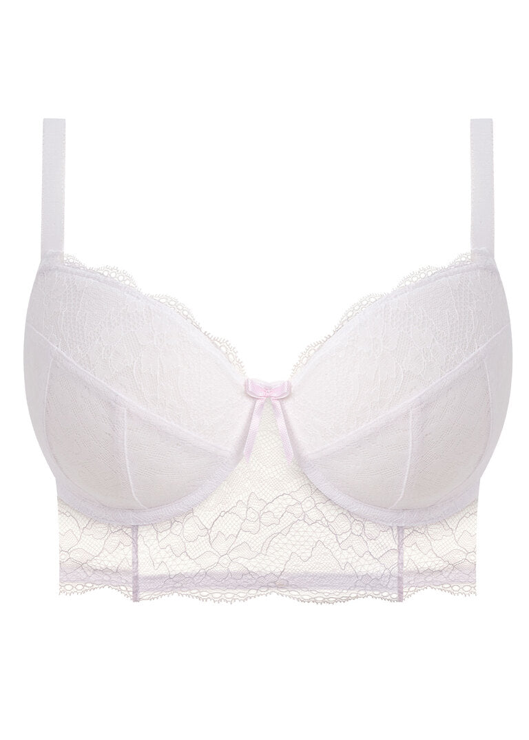 Freya Fancies White Underwire Longline Bra