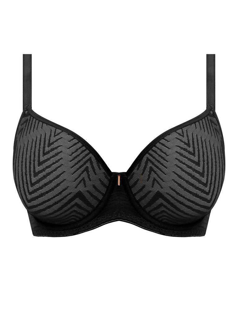 Tailored Black UW Molded Plunge T-Shirt Bra