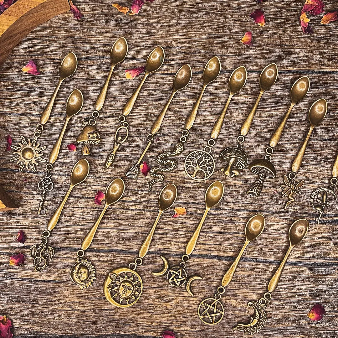 Witchy Charm Bronze Spoons