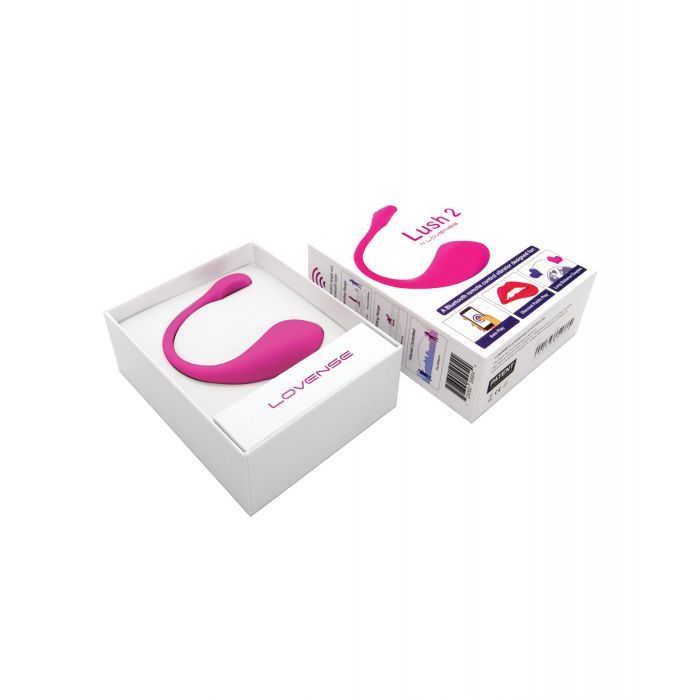 Lovense Lush 2.0 Sound Activated Vibrator - Pink