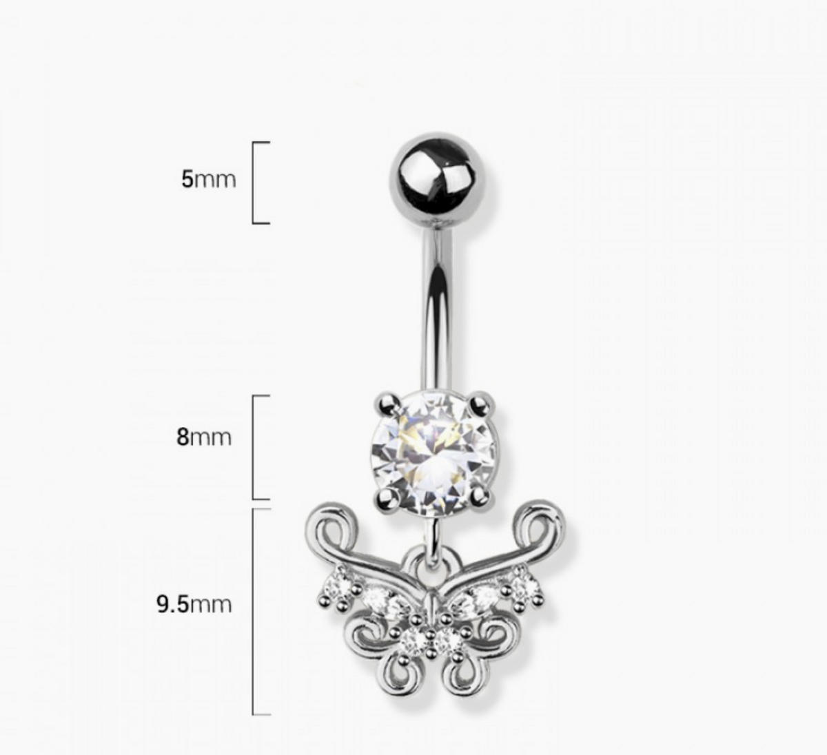 316L Surgical Steel Navel Belly Ring