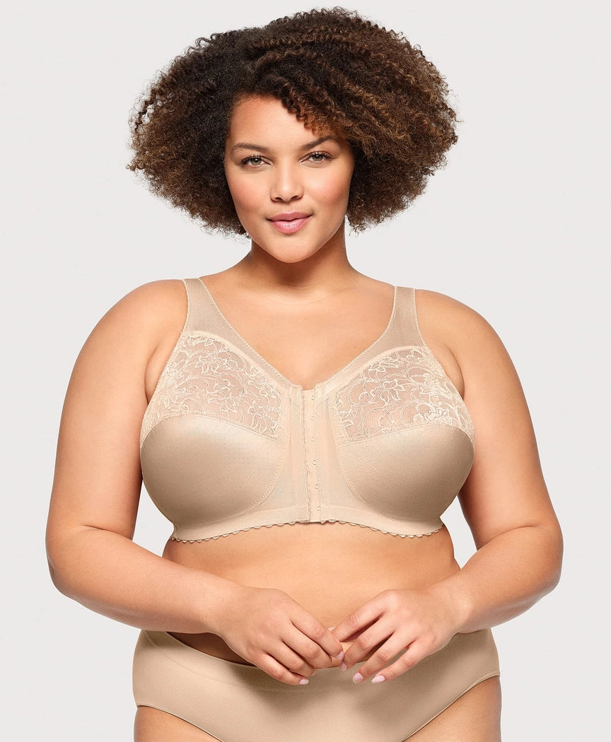 Magiclift Front-Closure Support Bra Blush