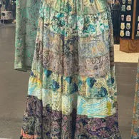 Patchwork Boho Skirt