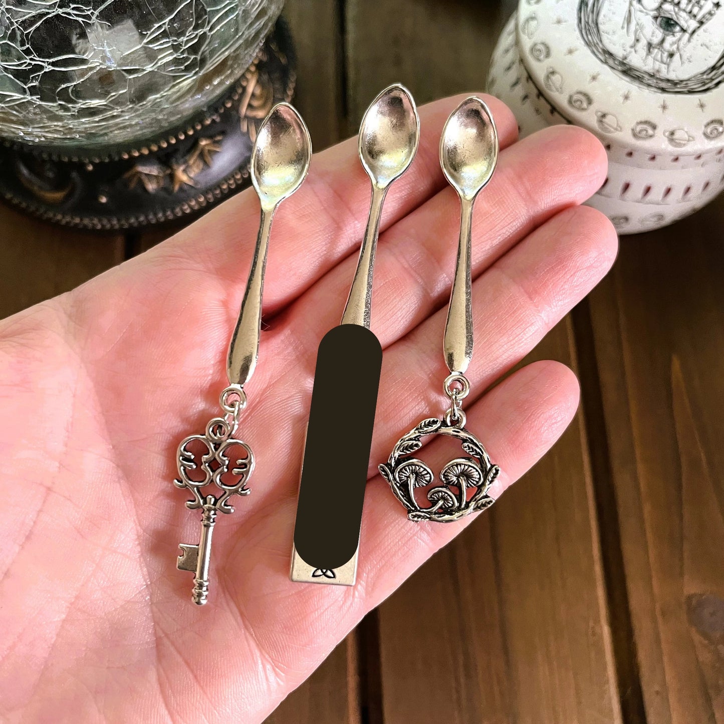 Witchy Charm Silver Spoons