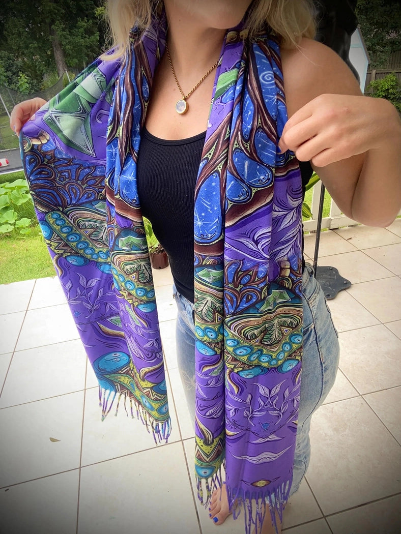 Jade Cicada Pashmina