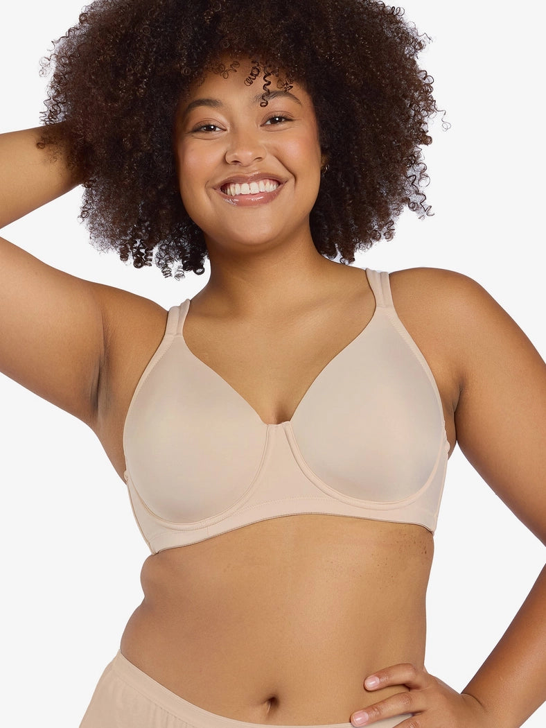 The Brigitte Full Coverage - Padded Underwire T-Shirt Bra