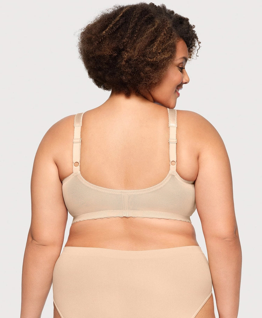 Magiclift Front-Closure Support Bra Blush
