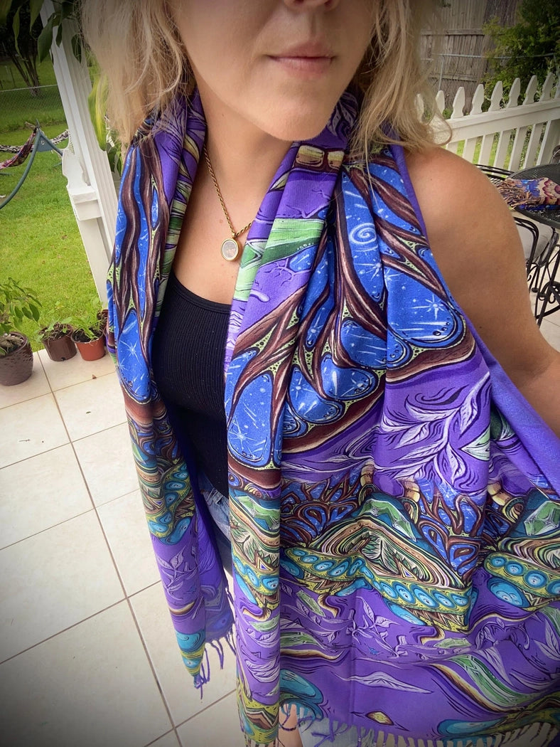Jade Cicada Pashmina