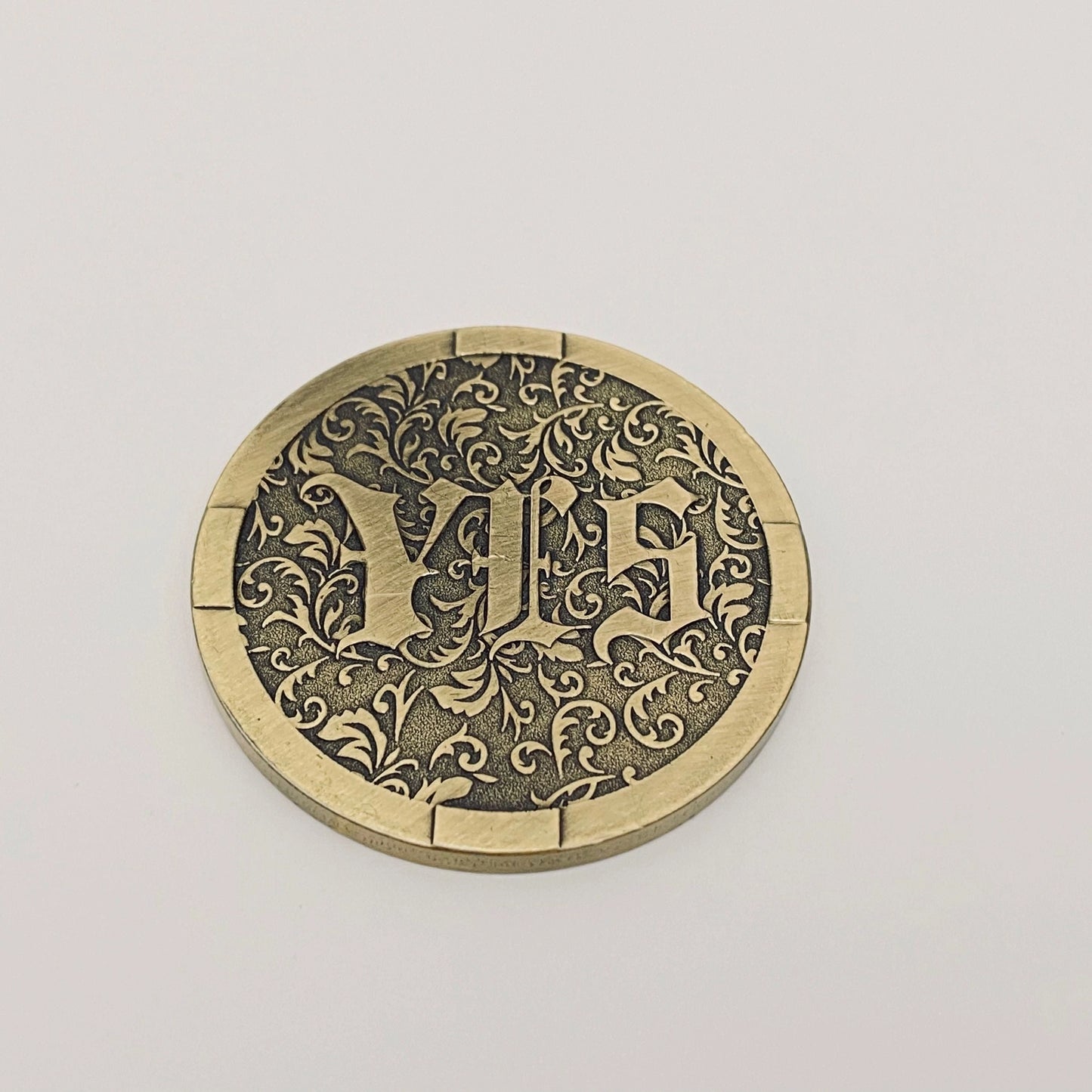 Yes/No Decision Lucky Coin