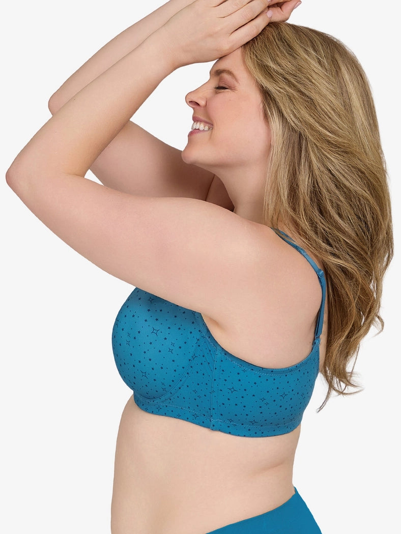 The Brigitte Full Coverage - Padded Wirefree T-Shirt Bra