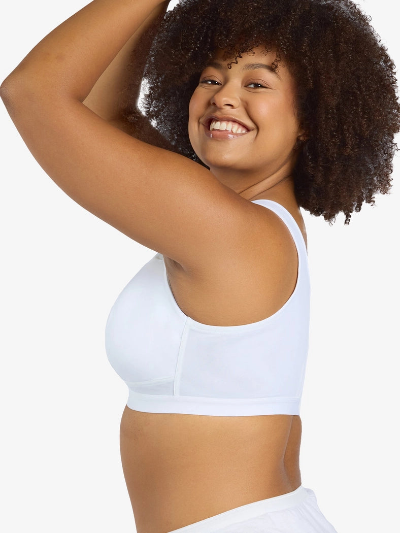 The Harper - Wirefree Mesh Front-Closure Bra