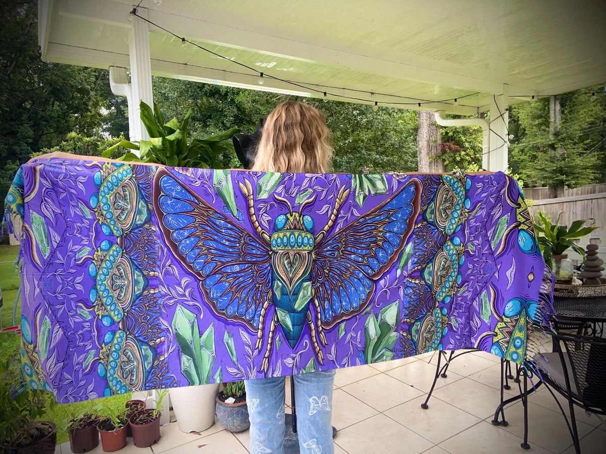 Jade Cicada Pashmina