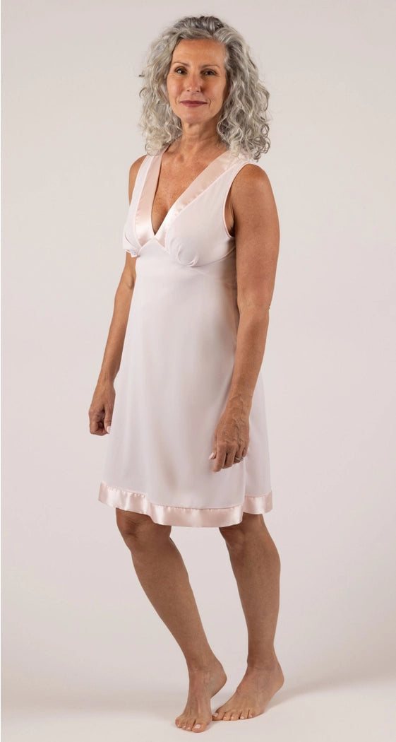 Satin Touch Sleeveless Nightgown