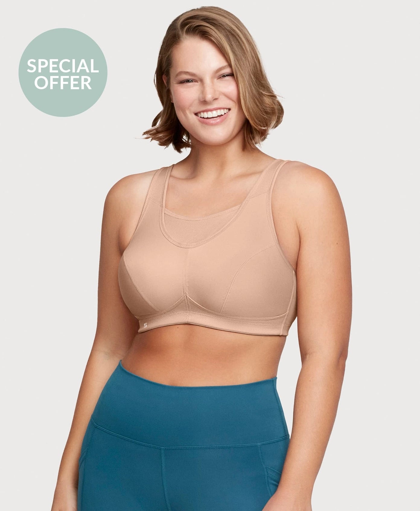No-Bounce Cafe Camisole Elite Sports Bra