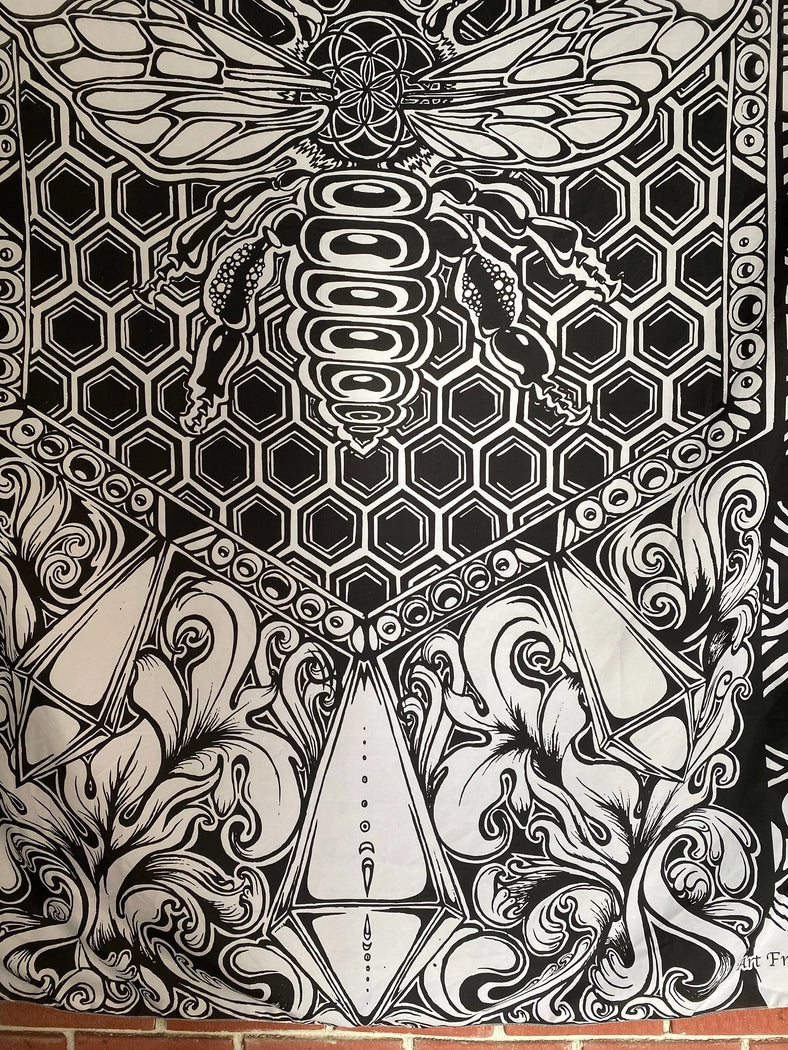 Tapestry - Bee/Crystal Art