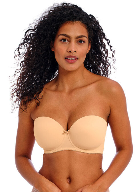 Deco Nude Underwire Strapless Molded Bra