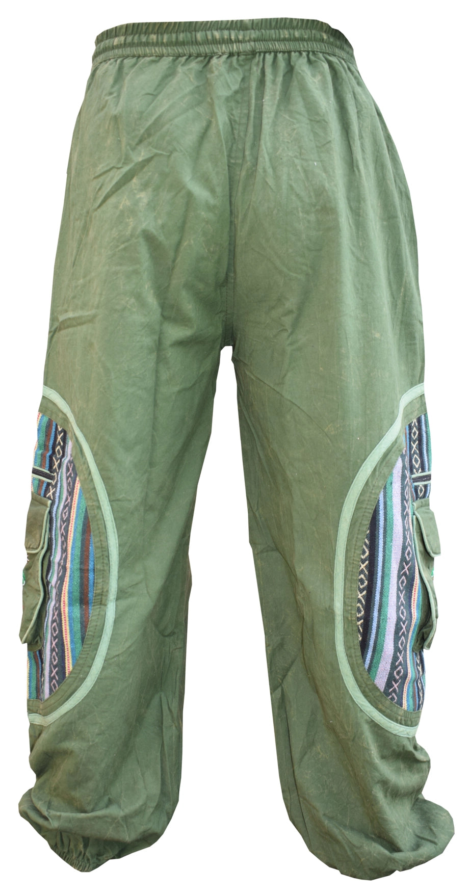 Aztec Pocket Mushroom Parachute Cargo Pants - COMING SOON