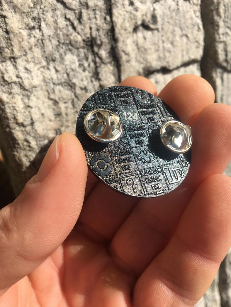 Spun Out Rick Spinner Pin V2 – Cartoon Spinning Enamel Pin