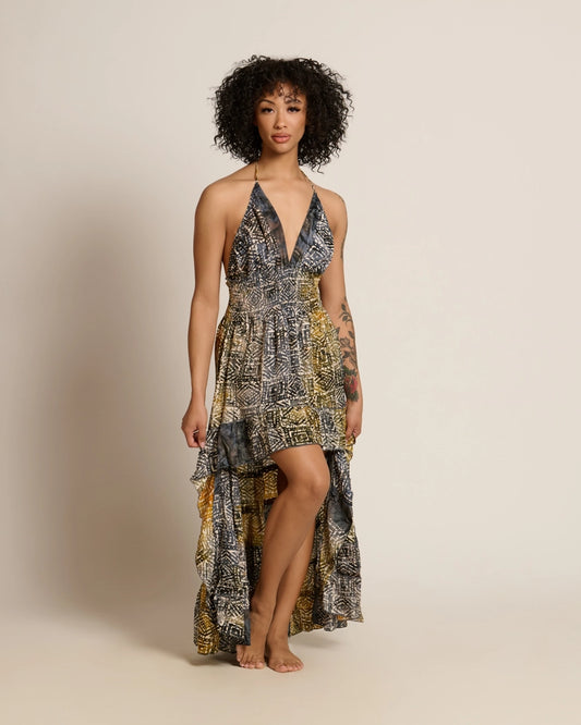 High Low Boho Dress
