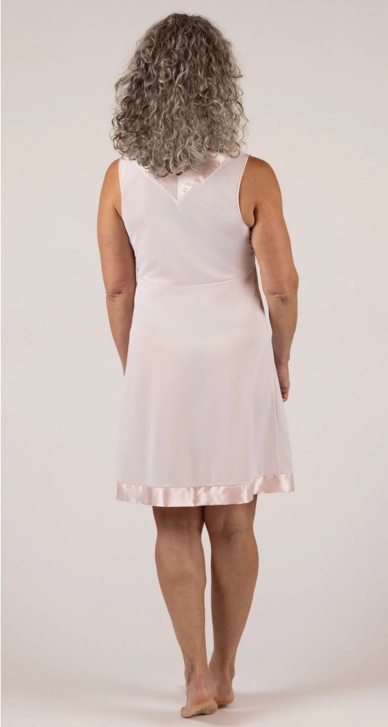 Satin Touch Sleeveless Nightgown