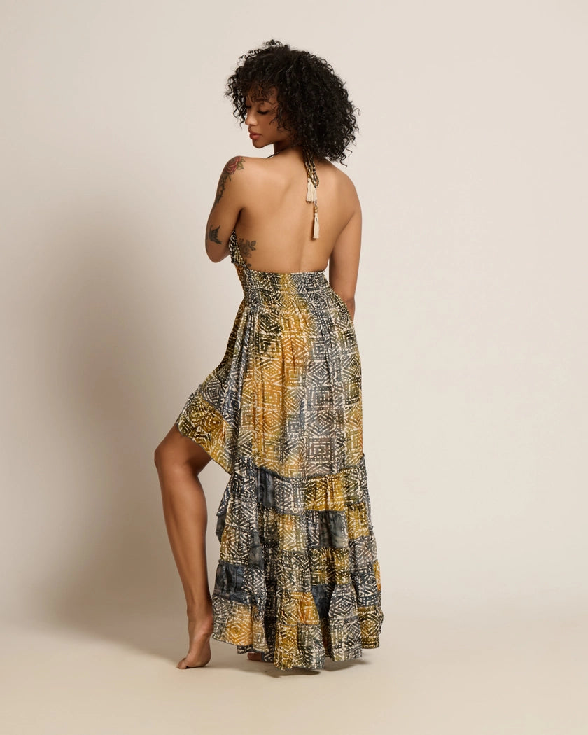 High Low Boho Dress
