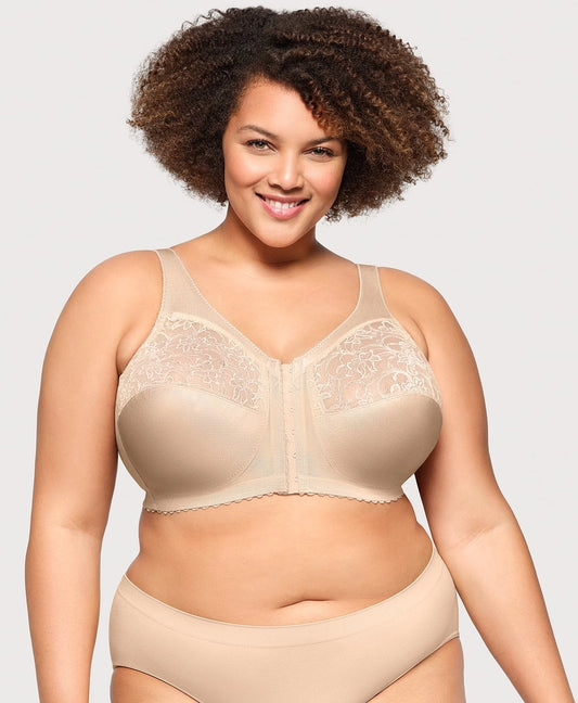 Magiclift Front-Closure Support Bra Blush