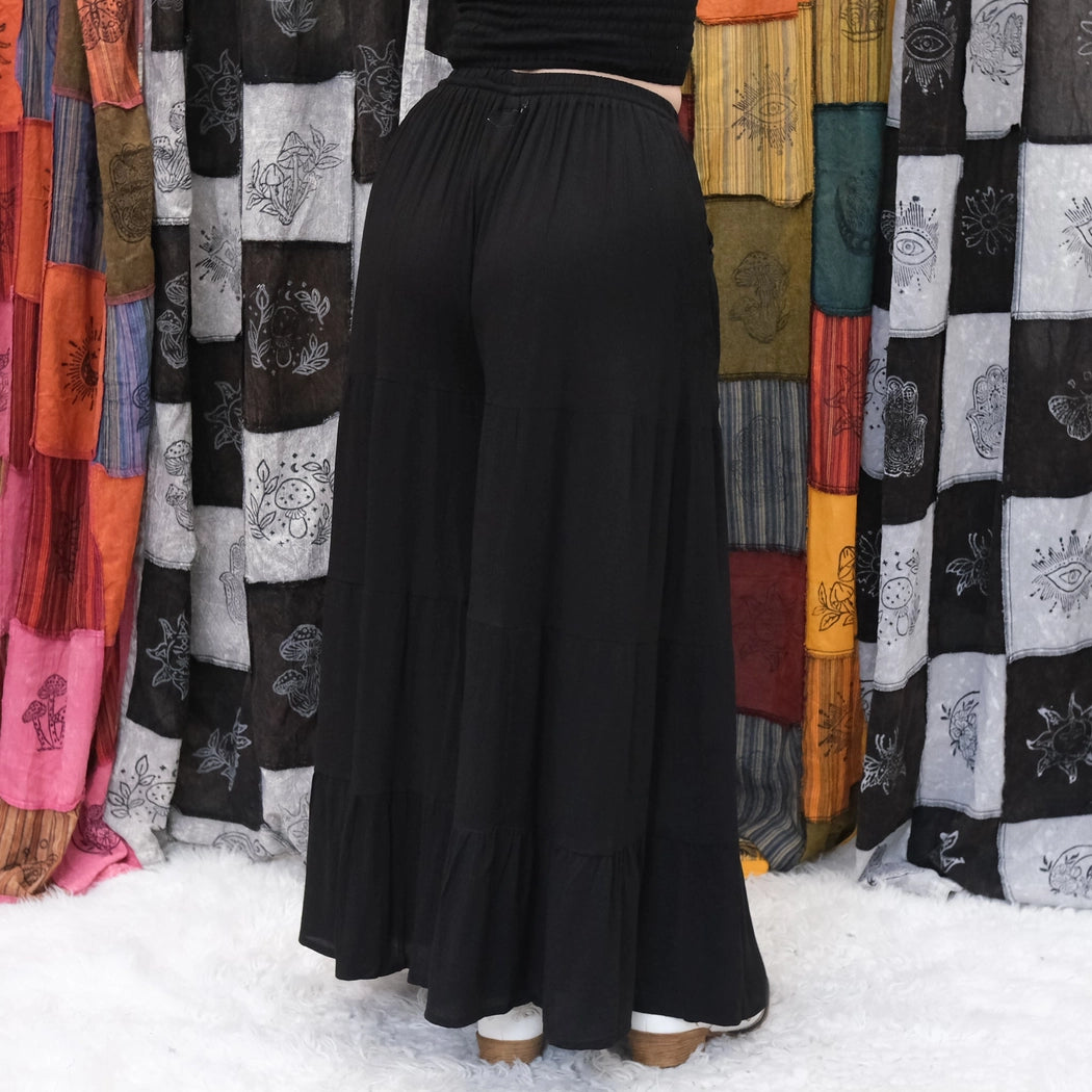 Willow Tiered Boho Palazzo Pants