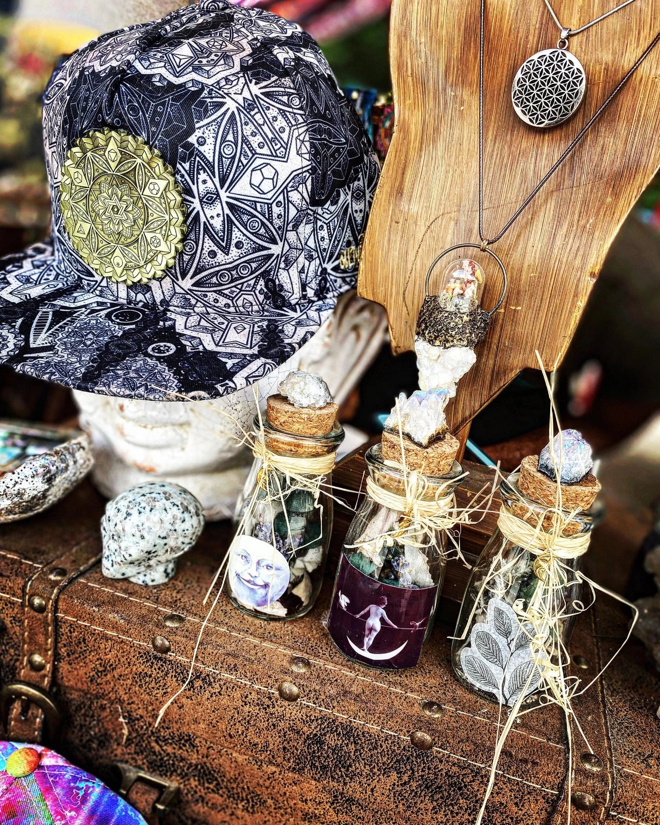 Botanical Omniscience Sacred Geometry Hat - Limited Edition