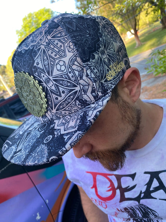 Botanical Omniscience Sacred Geometry Hat - Limited Edition