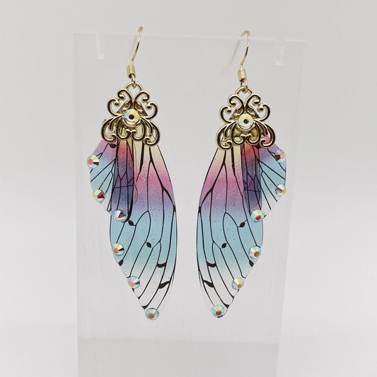 Handmade Fairy Wings Earrings