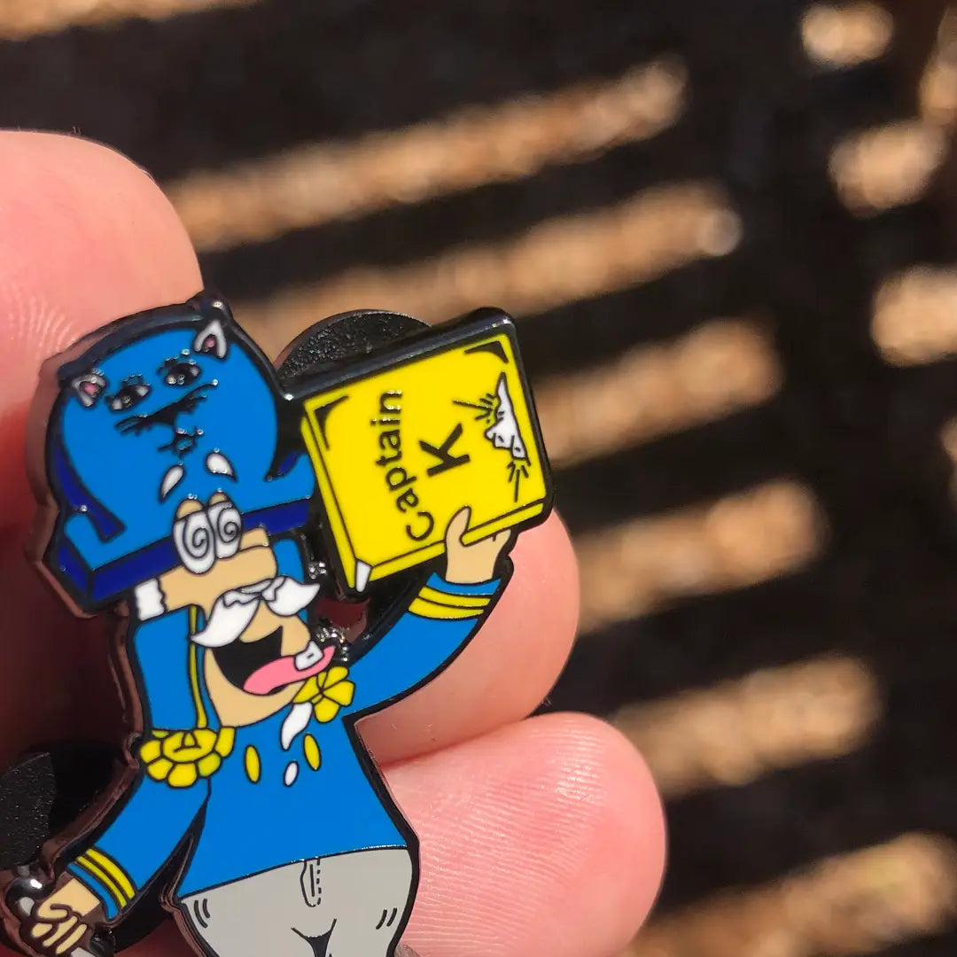 Captain K Pin – 1.5" Enamel