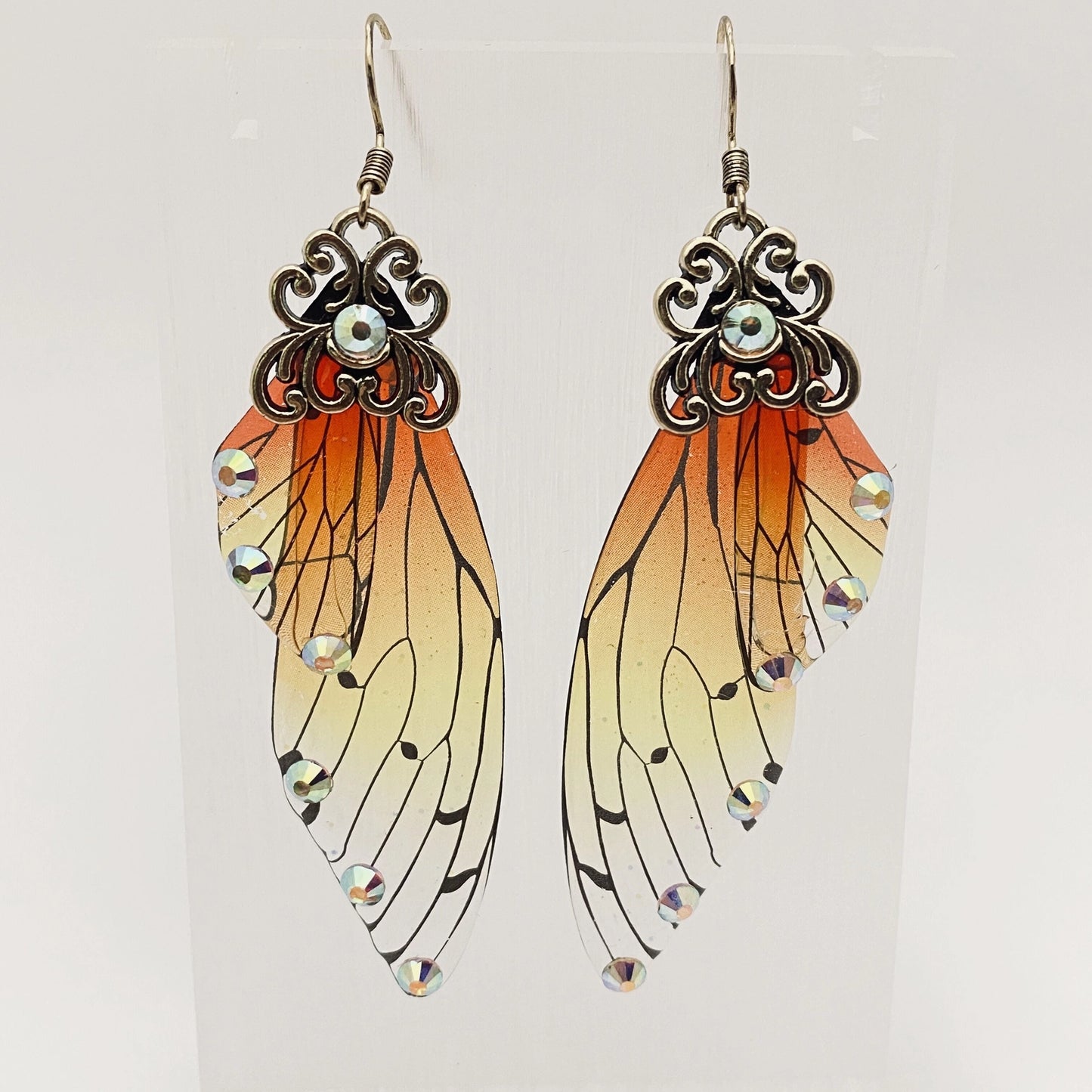 Handmade Fairy Wings Earrings