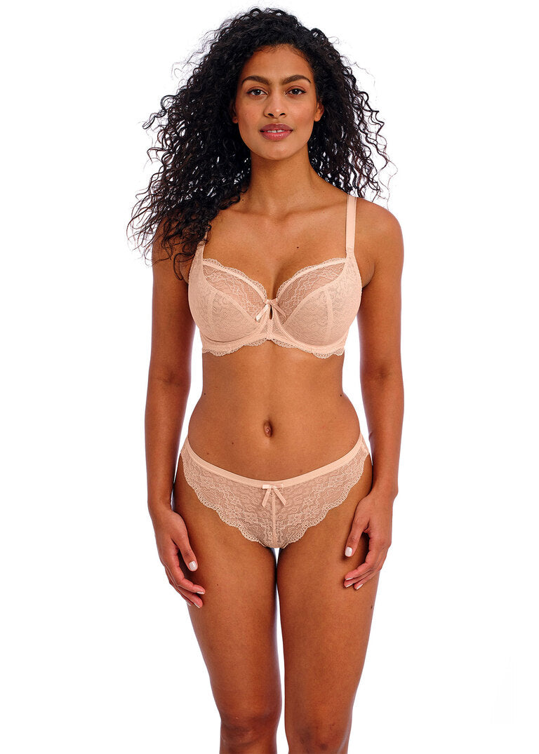 Freya Fancies Natural Beige Underwire Plunge Bra