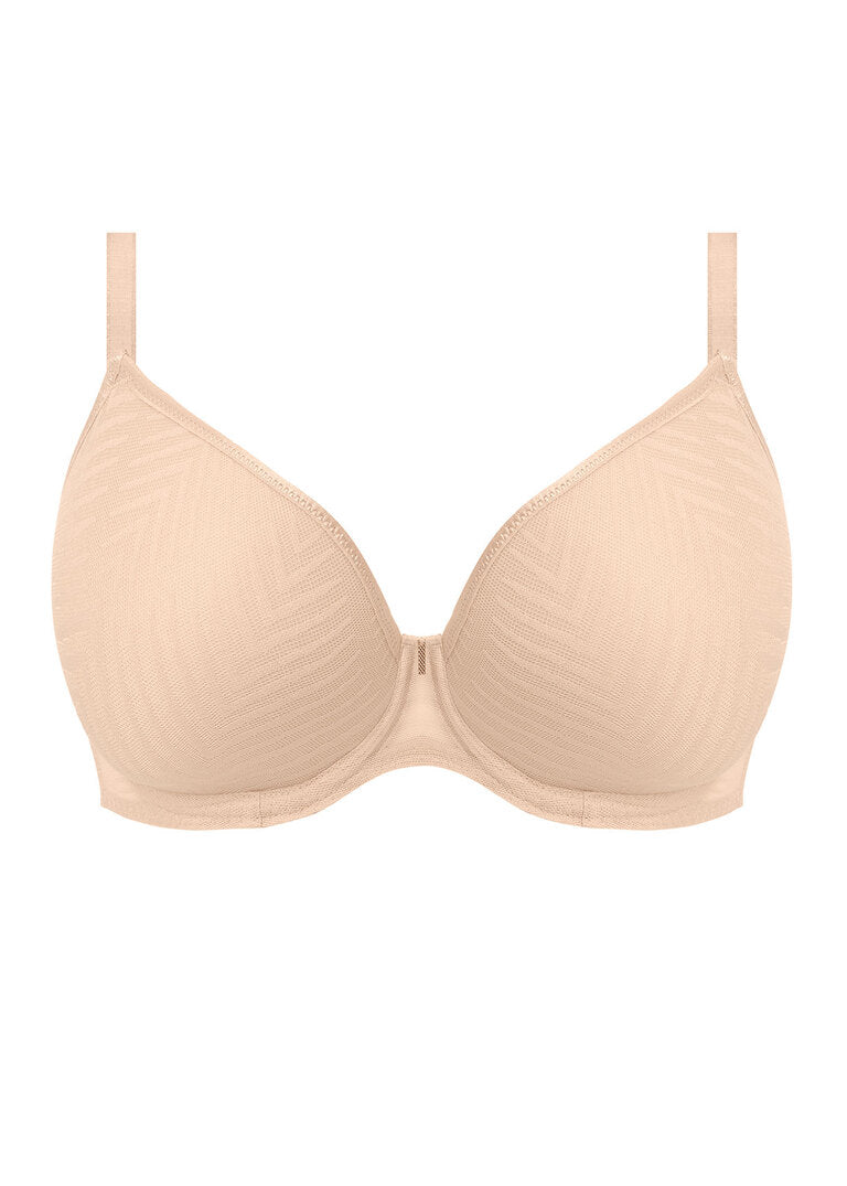 Tailored Natural Beige UW Molded Plunge T-Shirt Bra (Band Sizes 28-38)