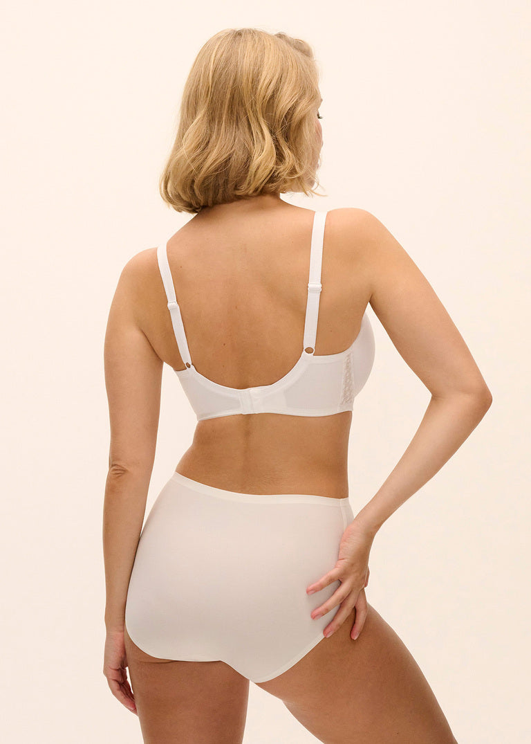 Starlight White UW Molded Balcony T-shirt Bra