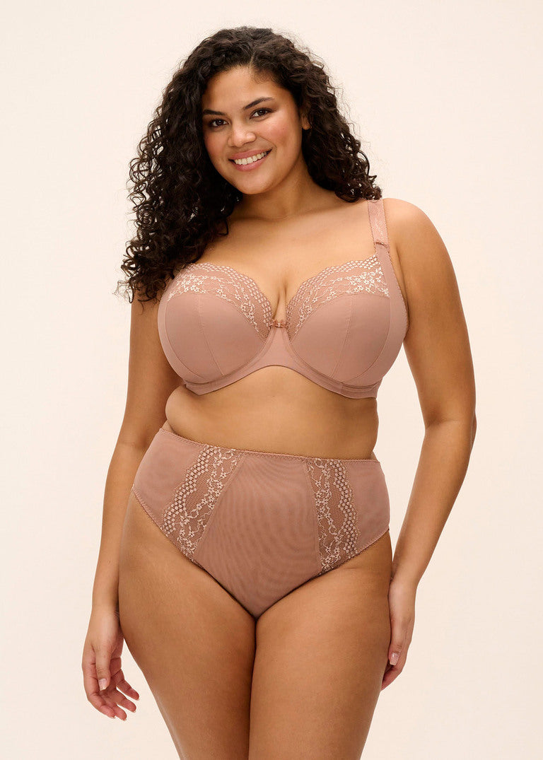 Lucie Mocha Uw Plunge Bra - Stretch - Pre-Order May 25th