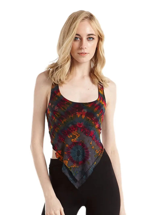Tie-Dye Bandana Tank Top
