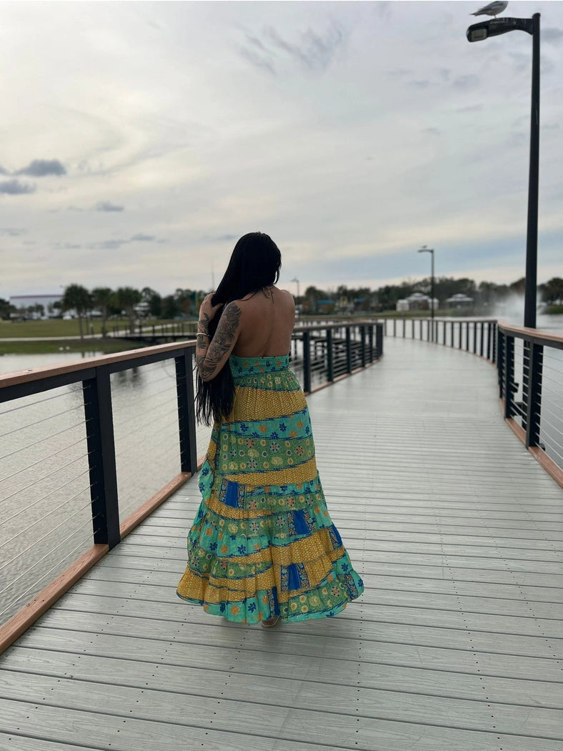 High Low Boho Dress