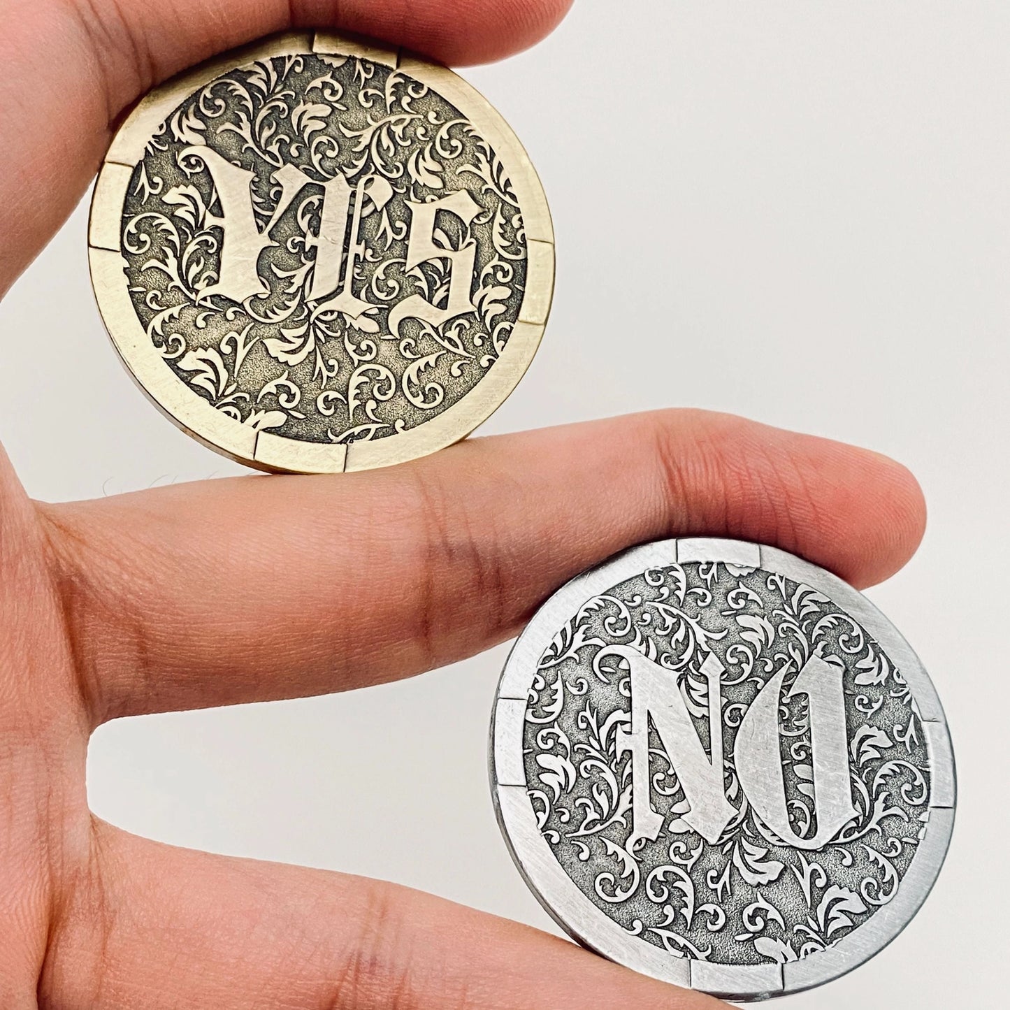Yes/No Decision Lucky Coin