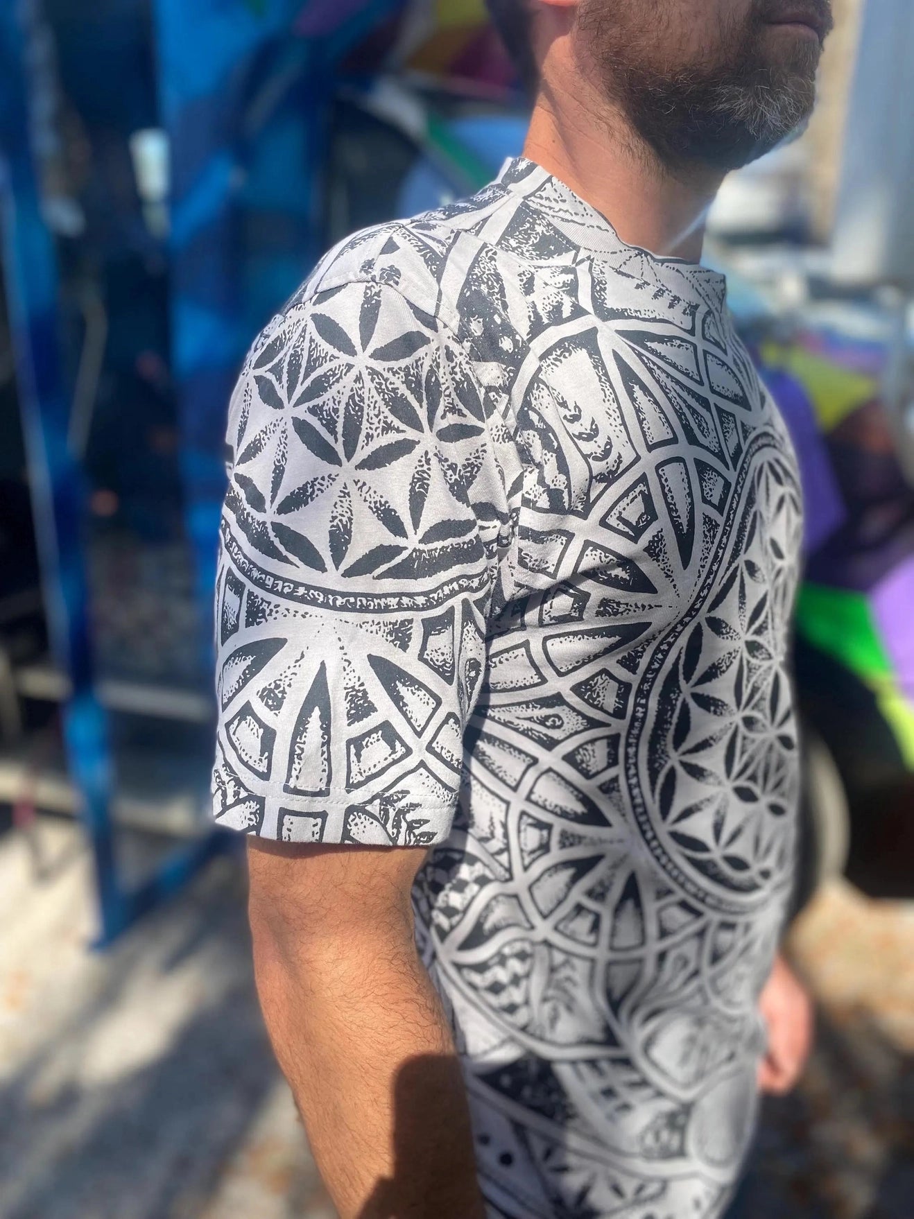 Flower of Life All Over Print Shirt