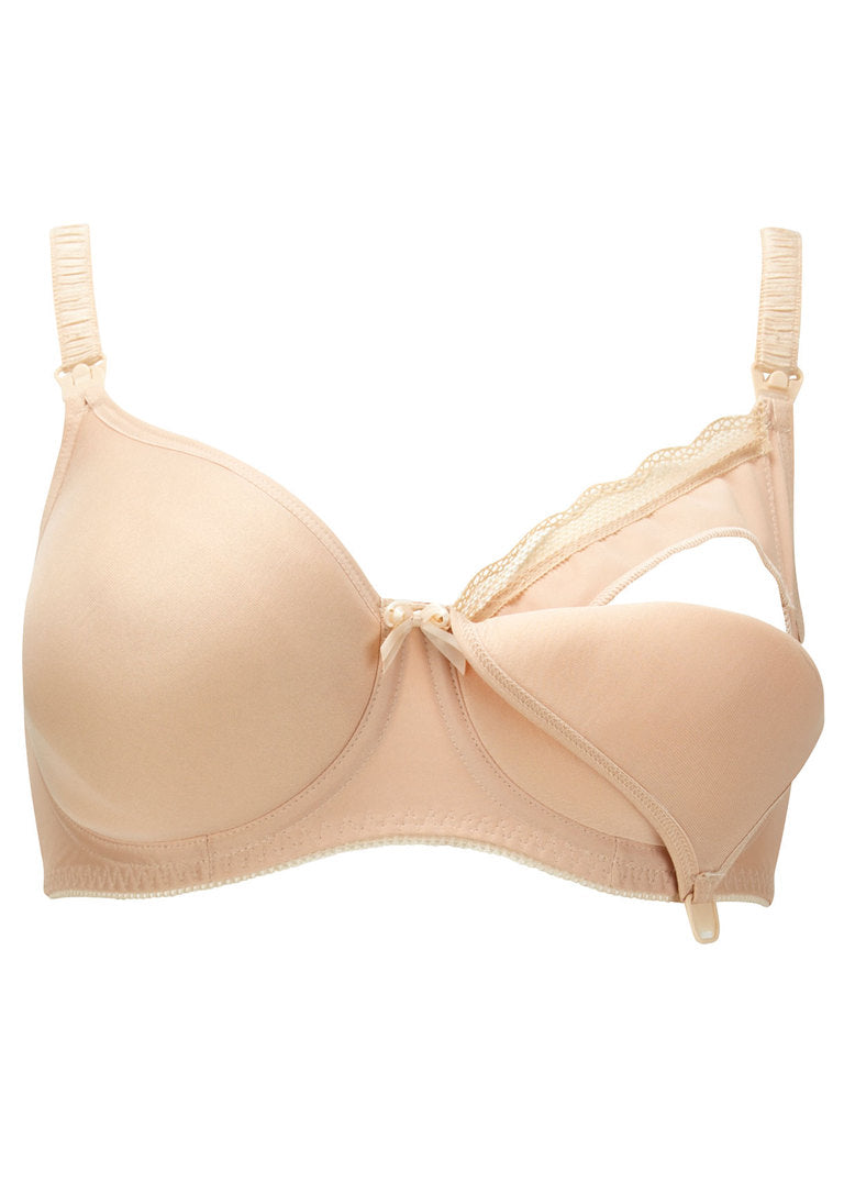 Pure Nude Underwire Molded Nursing Bra