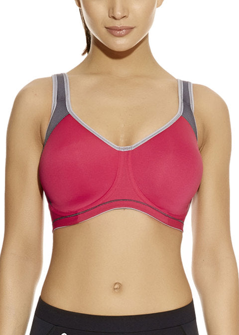 Sonic Crimson UW Molded Spacer Sports Bra