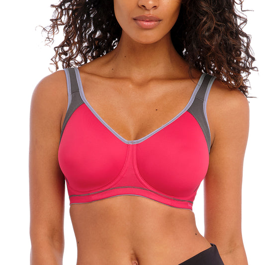 Sonic Crimson UW Molded Spacer Sports Bra