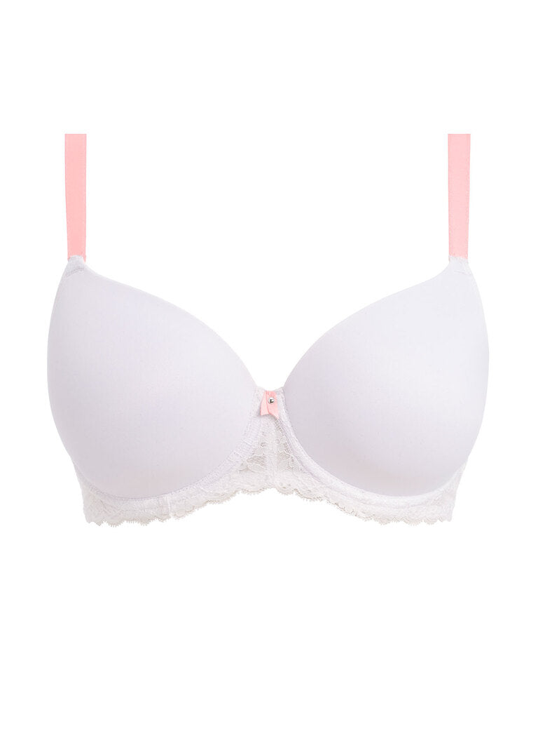 Offbeat White UW Molded Demi T-Shirt Bra