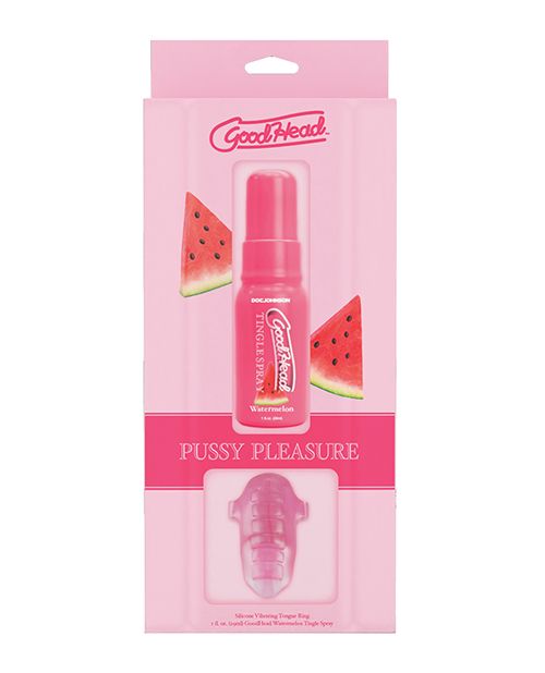 GoodHead Pussy Pleasure Party Oral Sex Kit & Tingle Spray