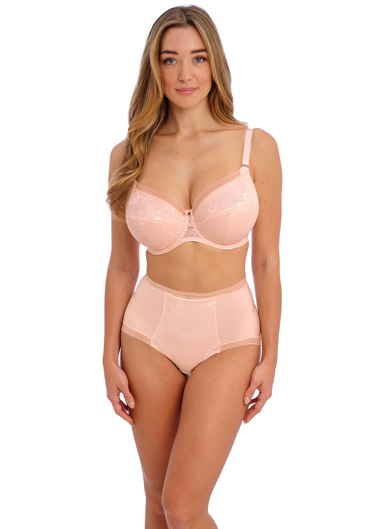 Fusion Lace Blush UW Side Support Bra
